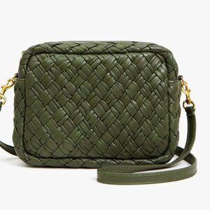 Clare V. Midi Sac in Army Puffy Woven